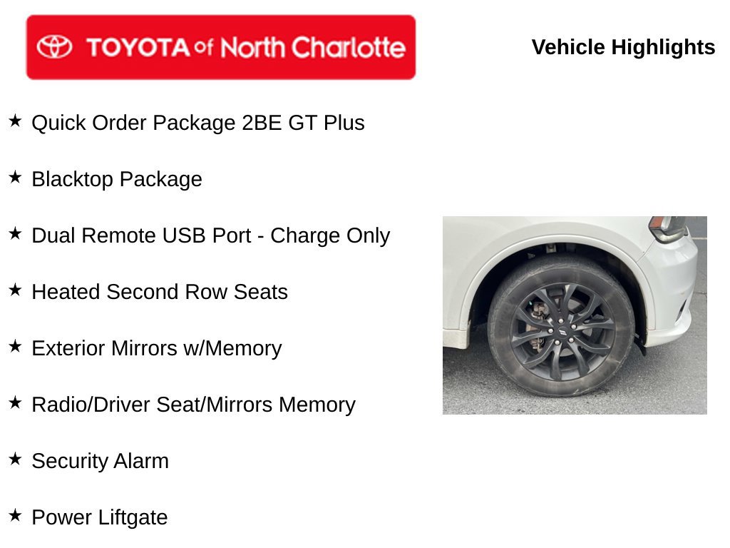Used 2020 Dodge Durango GT AWD/4WD image 5