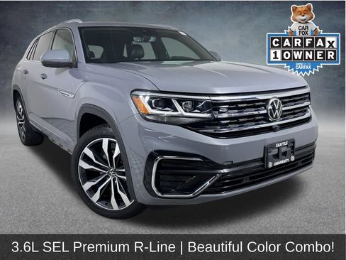 Used 2022 Volkswagen Atlas Cross Sport SEL Premium R-Line AWD/4WD image 1