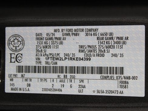 Used 2024 Ford F150 STX AWD/4WD image 67
