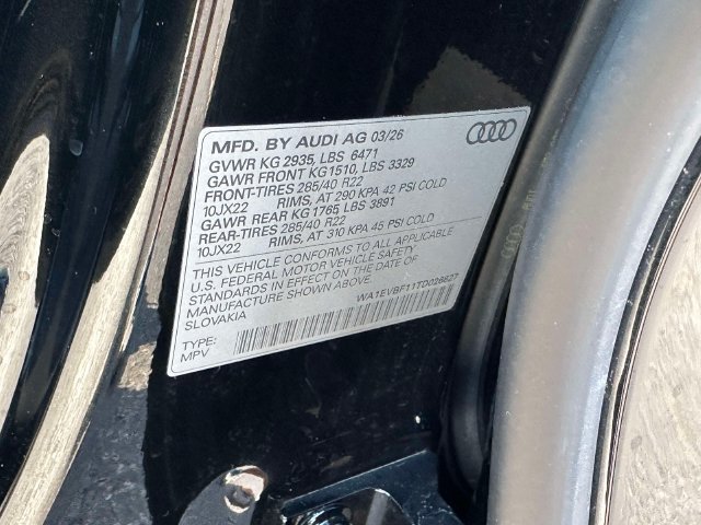 Certified 2026 Audi Q8 Premium Plus w/ Premium Plus Package AWD/4WD image 36