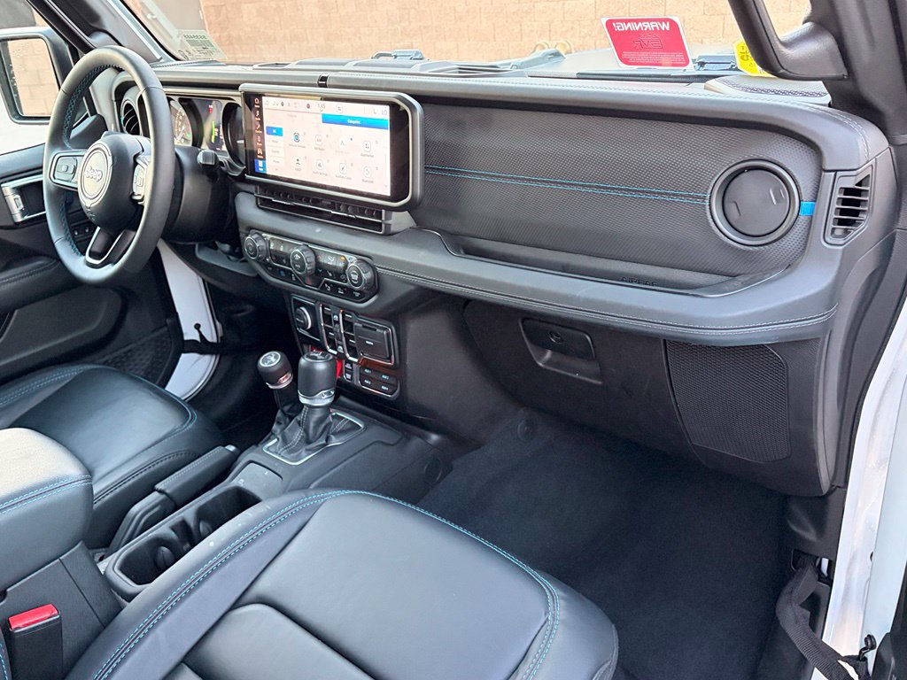 Used 2024 Jeep Wrangler Unlimited Rubicon 4xe w/ Safety Group AWD/4WD image 14