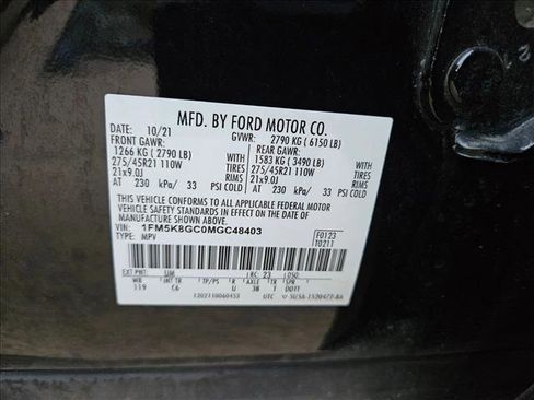 Used 2021 Ford Explorer ST w/ Equipment Group 401A image 24