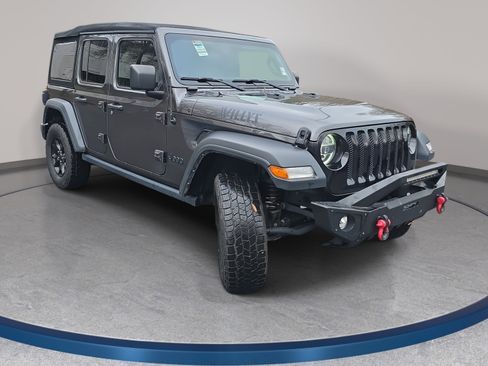 Used 2021 Jeep Wrangler Unlimited Willys image 3