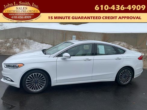 Used 2017 Ford Fusion Titanium image 1