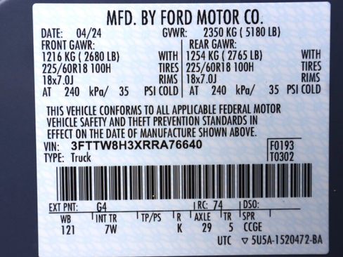 Used 2024 Ford Maverick XLT w/ XLT Luxury Package FWD image 48