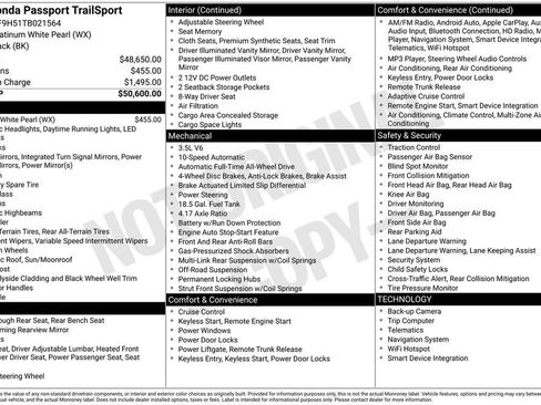 Used 2026 Honda Passport TrailSport image 45