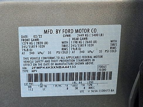 Used 2022 Ford Edge Titanium image 25