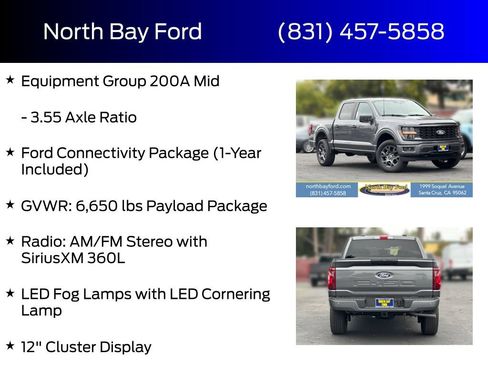 New 2026 Ford F150 STX w/ Equipment Group 200A AWD/4WD image 8