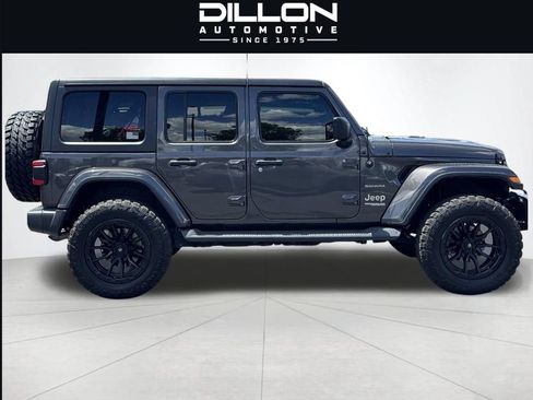 Used 2020 Jeep Wrangler Unlimited Sahara w/ Safety Group AWD/4WD image 9