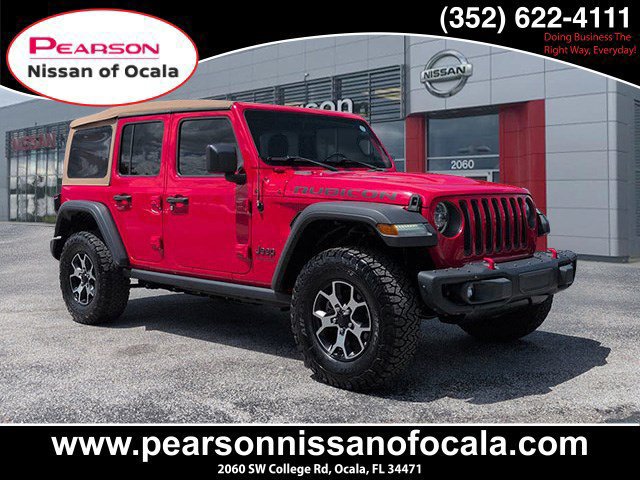 Used 2021 Jeep Wrangler Unlimited Rubicon w/ Steel Bumper Group AWD/4WD image 1