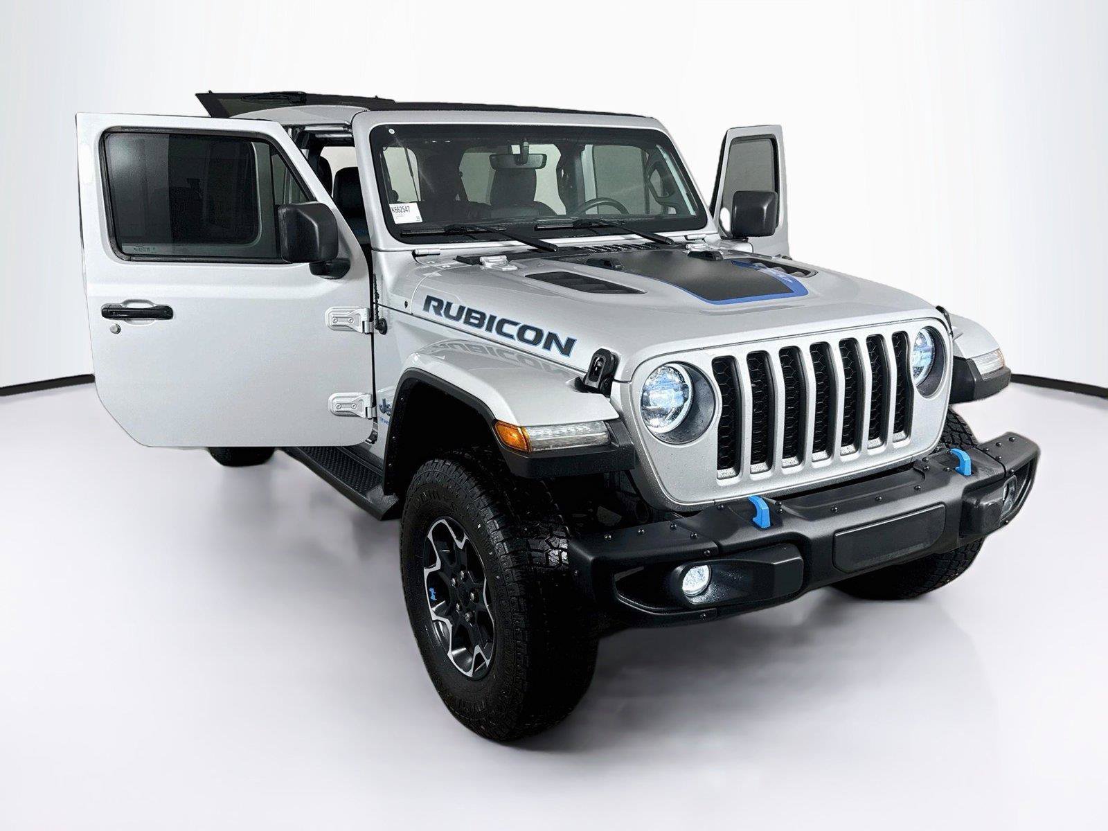 Used 2023 Jeep Wrangler Unlimited Rubicon 4xe w/ Steel Bumper Group AWD/4WD image 41