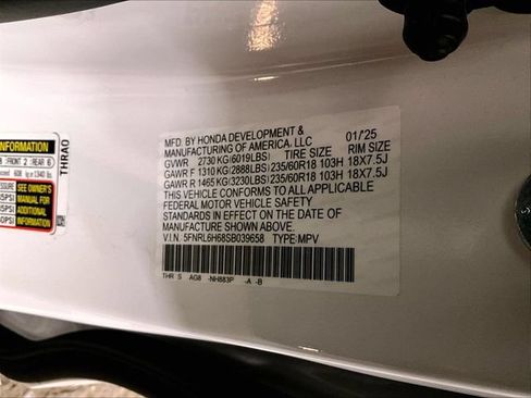 Used 2025 Honda Odyssey EX-L image 33