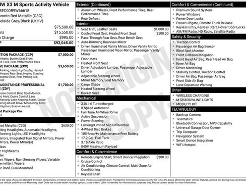 Used 2024 BMW X3 M w/ Competition Package AWD/4WD image 4