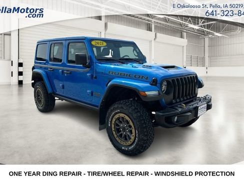 Used 2021 Jeep Wrangler Unlimited Rubicon w/ Trailer Tow Package AWD/4WD image 1