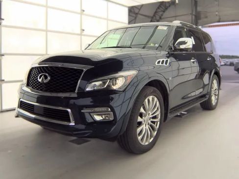 Used 2017 INFINITI QX80 4WD w/ Deluxe Technology Package image 1