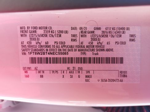 Used 2022 Ford F250 Platinum w/ FX4 Off-Road Package image 37