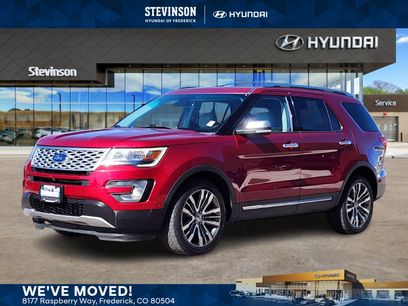 Used 2017 Ford Explorer Platinum