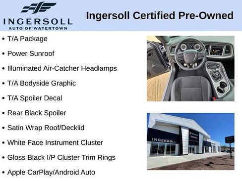 Used 2022 Dodge Challenger R/T w/ T/A Package RWD image 10