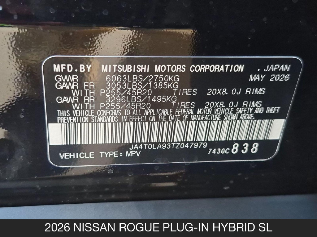 New 2026 Nissan Rogue SL AWD/4WD image 26
