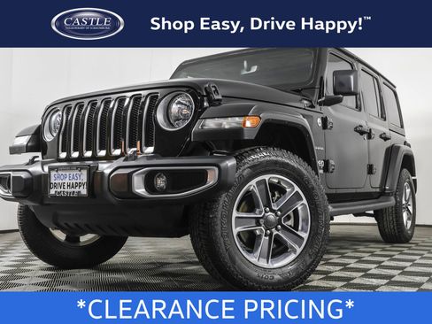 Used 2020 Jeep Wrangler Unlimited Sahara image 1