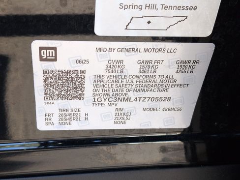 Used 2026 Cadillac Vistiq Sport w/ LPO, Floor Liner Package AWD/4WD image 36