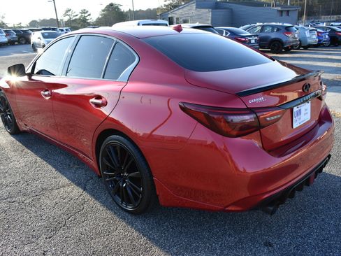 Used 2021 INFINITI Q50 Red Sport 400 w/ Proactive Package image 8