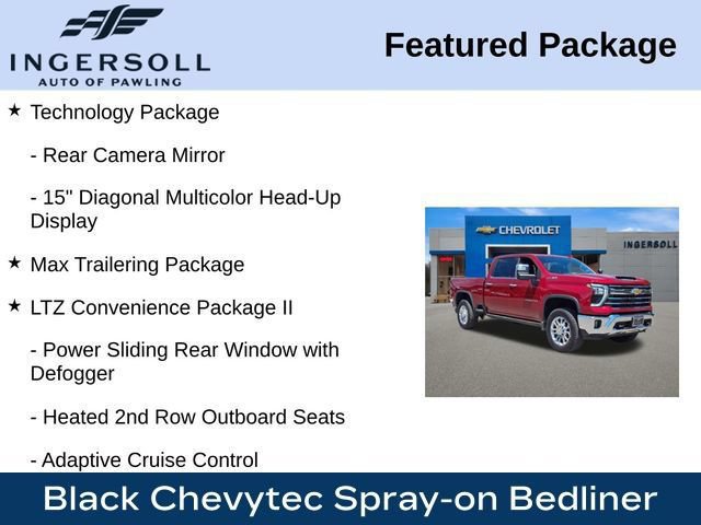 Used 2025 Chevrolet Silverado 2500 LTZ w/ LTZ Premium Package AWD/4WD image 22