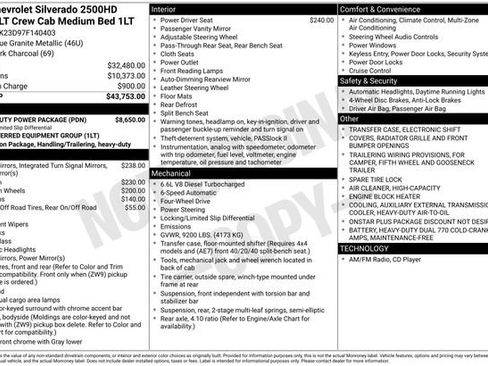 Used 2007 Chevrolet Silverado 2500 LT w/ Heavy-Duty Power Package image 37