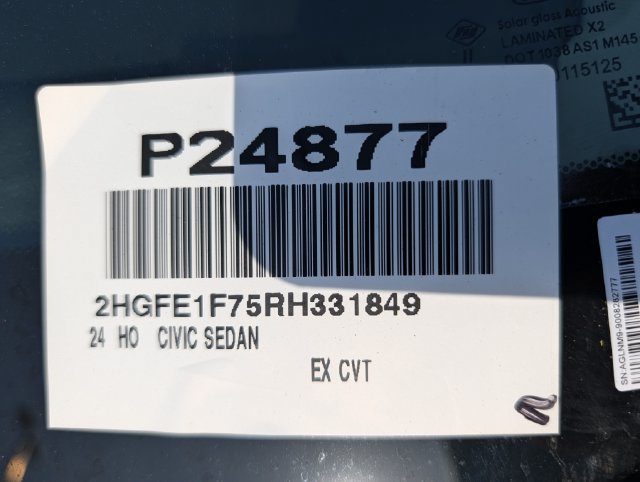 Used 2024 Honda Civic EX image 32