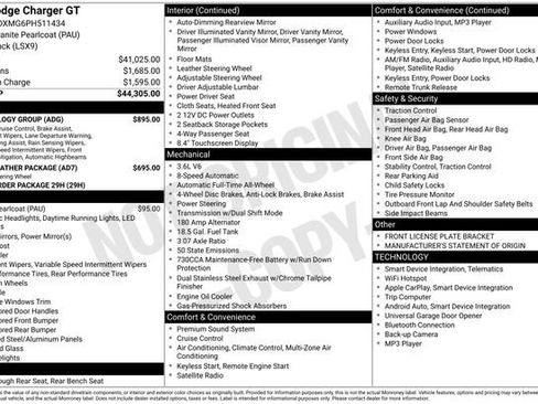 Used 2023 Dodge Charger GT w/ Technology Group image 18