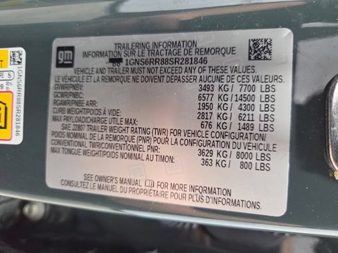 Used 2025 Chevrolet Tahoe RST w/ RST Capability Package AWD/4WD image 61