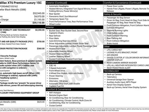 Used 2021 Cadillac XT6 Premium Luxury image 33