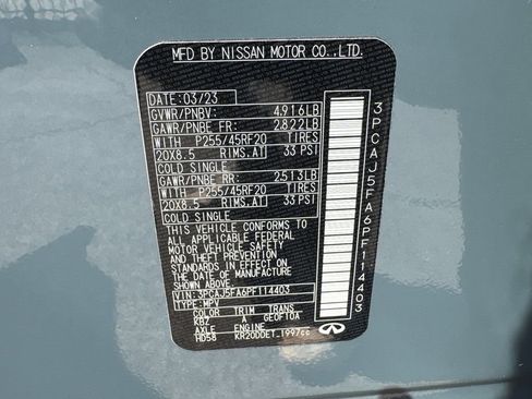 Used 2023 INFINITI QX50 Sport image 34