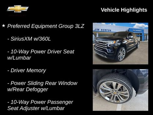 Used 2022 Chevrolet Silverado 1500 High Country w/ High Country Premium Package AWD/4WD image 8