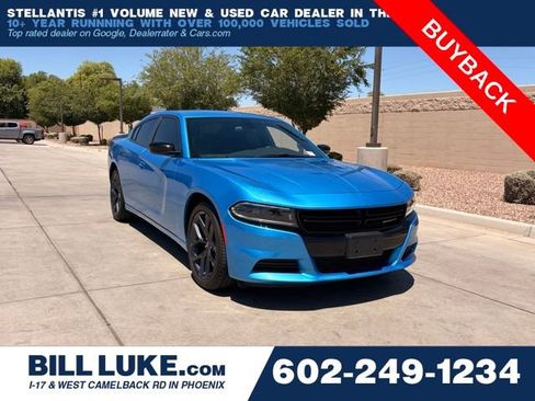 Used 2023 Dodge Charger SXT w/ Blacktop Package RWD image 1