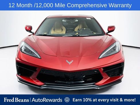 Used 2022 Chevrolet Corvette Stingray Preferred Cpe w/ Z51 Performance Package RWD image 2