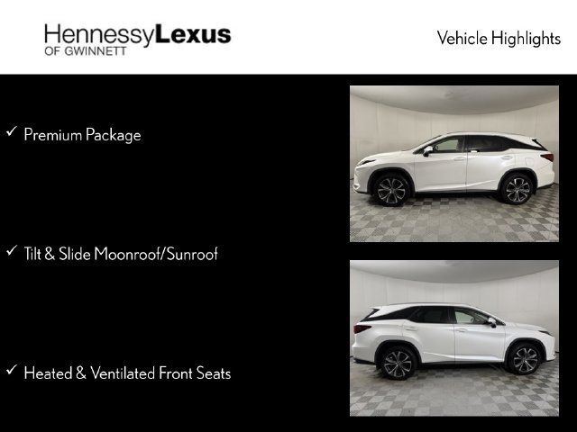 Used 2022 Lexus RX 350L Premium w/ Premium Package AWD/4WD image 11