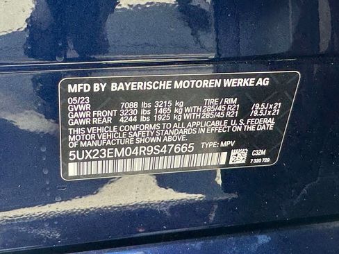 Certified 2024 BMW X7 xDrive40i w/ M Sport Package AWD/4WD image 15