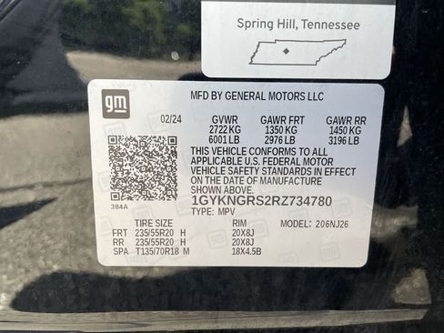 Certified 2024 Cadillac XT5 Sportv w/ Technology Package AWD/4WD image 36