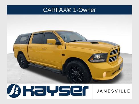 Used 2016 RAM 1500 Sport w/ Stinger Yellow Sport Package image 1