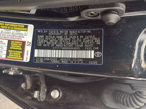 Used 2024 Toyota Camry SE w/ Convenience Package FWD image 26