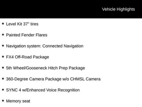 Used 2023 Ford F350 Lariat w/ FX4 Off-Road Package AWD/4WD image 5