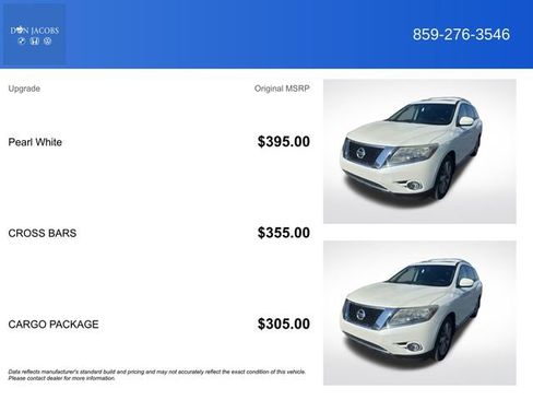 Used 2015 Nissan Pathfinder Platinum w/ Cargo Package image 4