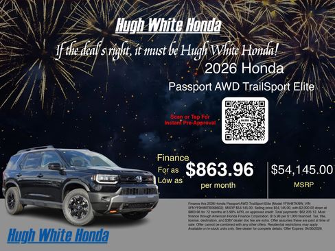 New 2026 Honda Passport TrailSport Elite image 7