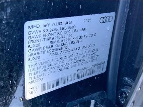 Used 2025 Audi Q5 Prestige image 33