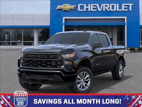 New 2026 Chevrolet Silverado 1500 Custom w/ LPO, Dark Essentials Package AWD/4WD image 6