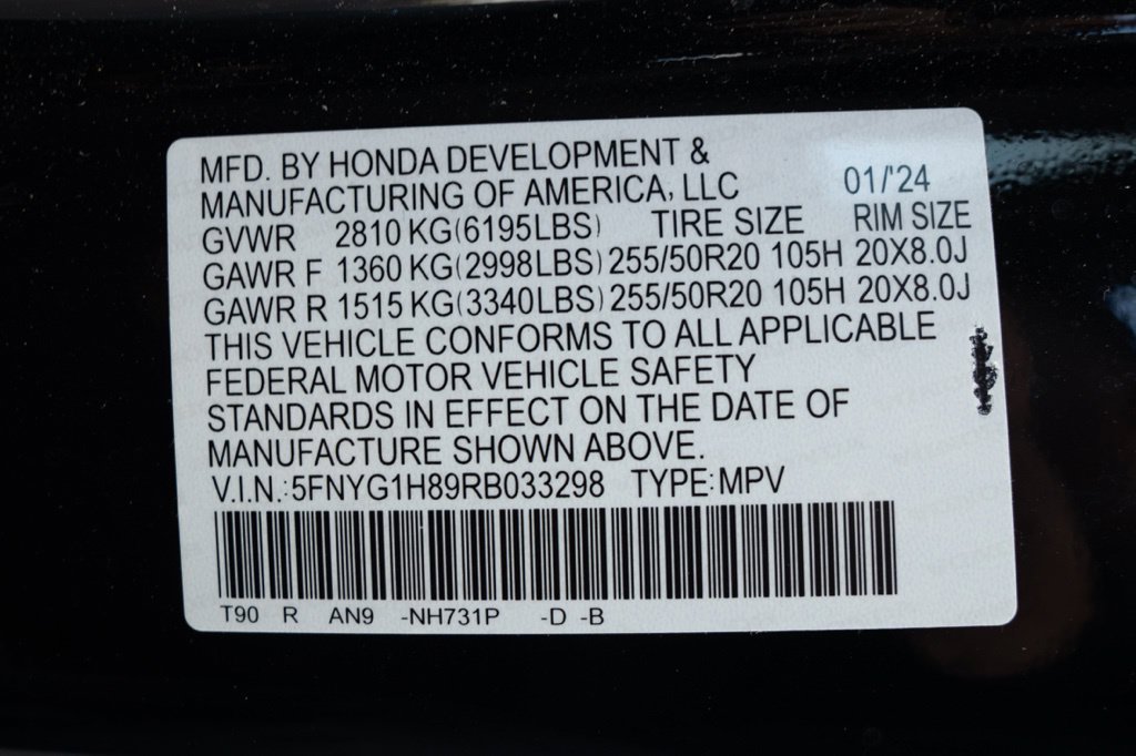 Used 2024 Honda Pilot Elite image 53