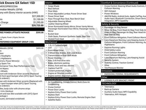 Certified 2023 Buick Encore GX Select image 31