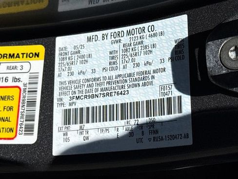 Used 2025 Ford Bronco Sport Big Bend AWD/4WD image 17