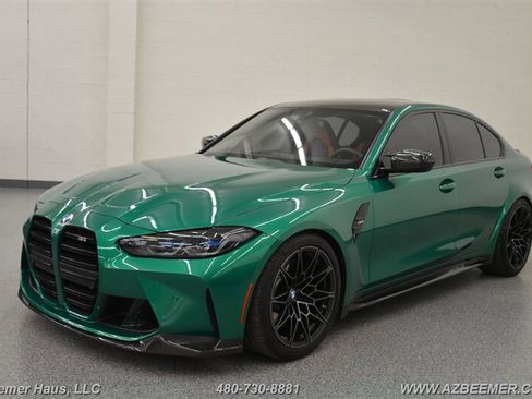 Used 2023 BMW M3 w/ M Carbon Exterior Package image 3